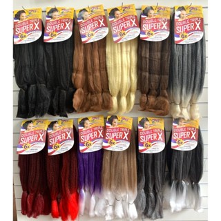 Cabelo Jumbo Super X 400 gramas - Cabelo para Tranças Box Braids, Nagô, crochê braids
