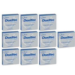 10 CX Doxitec 100mg Com 16 Comprimidos Cães/Gatos Syntec em Oferta na Shopee
