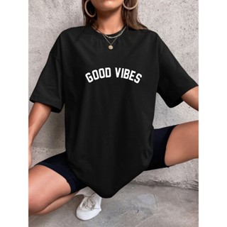 Camiseta Oversized Feminina 100% Algodão Academia Blusa feminina T Shirt Feminina camiseta oversized streetwear estampa em Oferta na Shopee