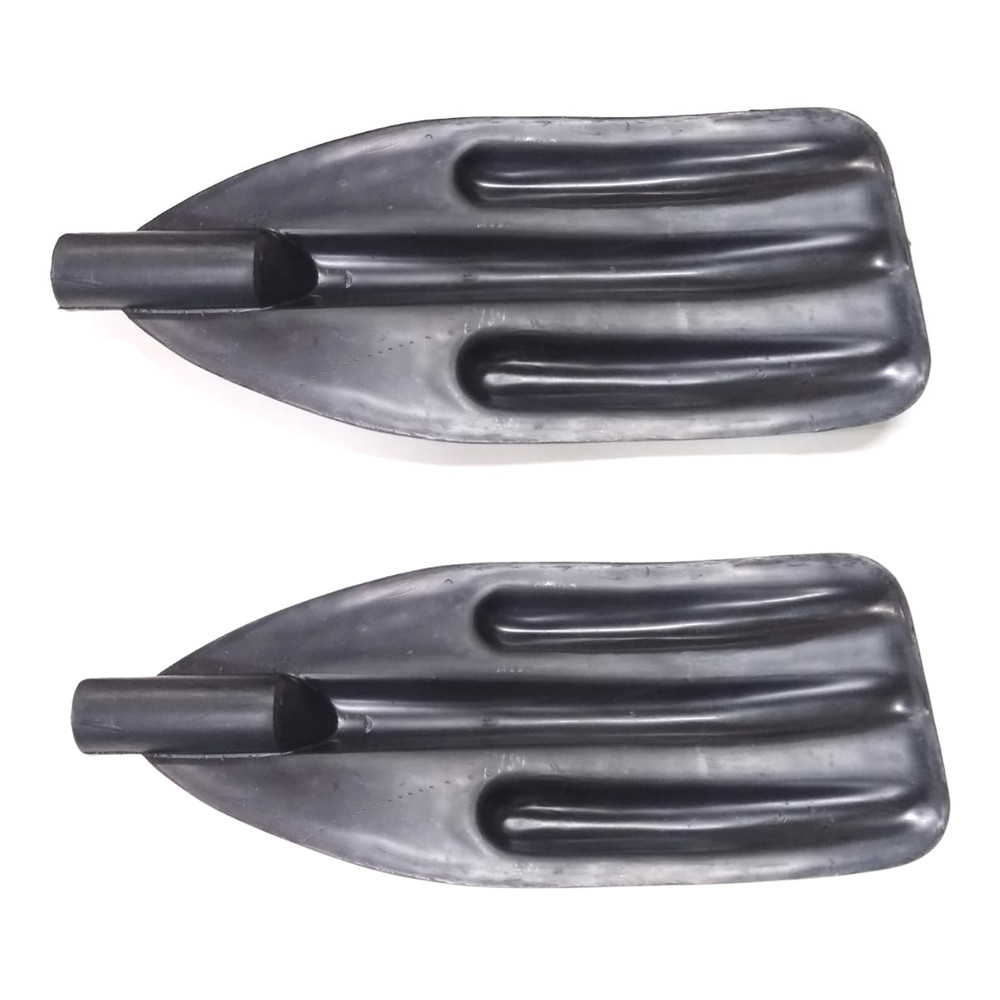 Kit 2 Pá de Remo Plástico Barco Canoa Caiaque Bote Pesca