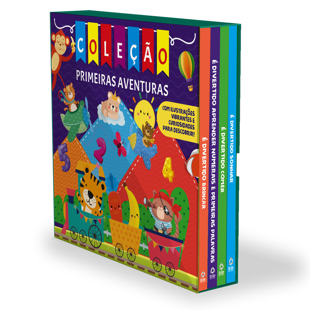 Coleção Primeiras Aventuras - Box com 4 Livrinhos