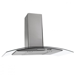 Coifa de Parede Fogatti Slim 90cm Vidro Curvo Inox - 110V em Oferta na Shopee