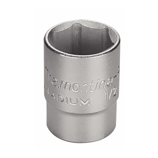 Soquete Sextavado em Aço Cromo Vanádio 19 mm - Encaixe 1/2'' Tramontina PRO em Oferta na Shopee