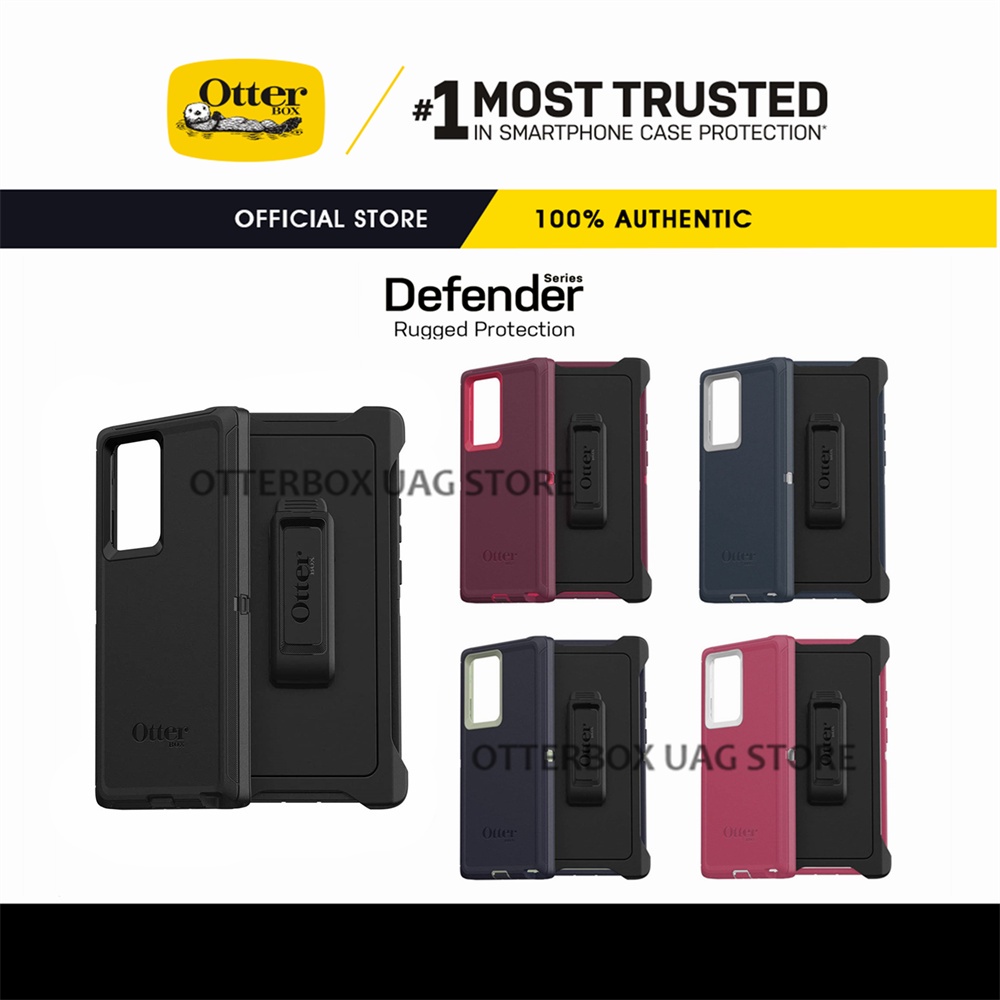 OtterBox Samsung Galaxy Note 20 Ultra / Galaxy Note 20 / Galaxy Note 10 Plus / Galaxy Note 10 /Galaxy S20 Ultra / Galaxy S20 Plus / Galaxy S20 / Galaxy S10 Plus / Galaxy S10e / Galaxy S10 Capa Série Defender | Autêntico Original