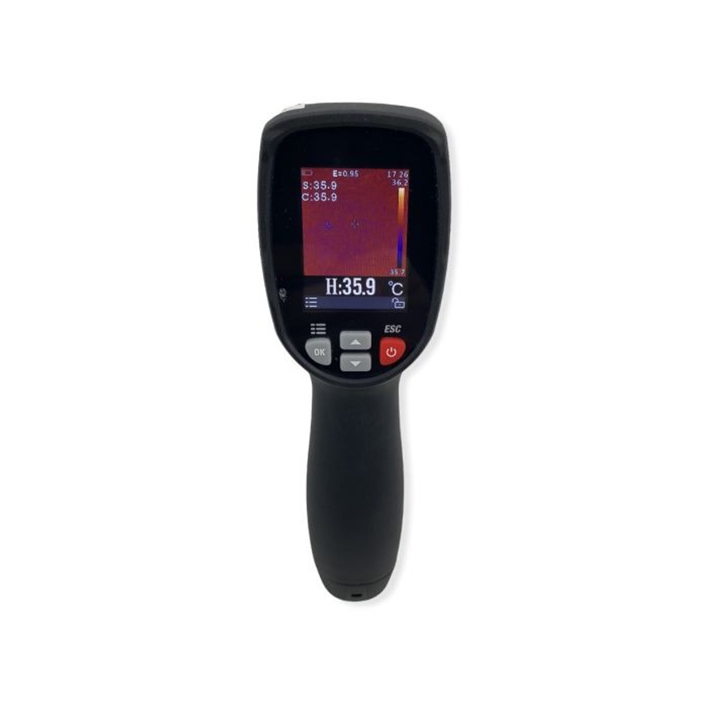 Câmera Termográfica Digital Pontual -20 A 380ºC Bitmap Bluetooth Ti-2400 Portátil Estojo…