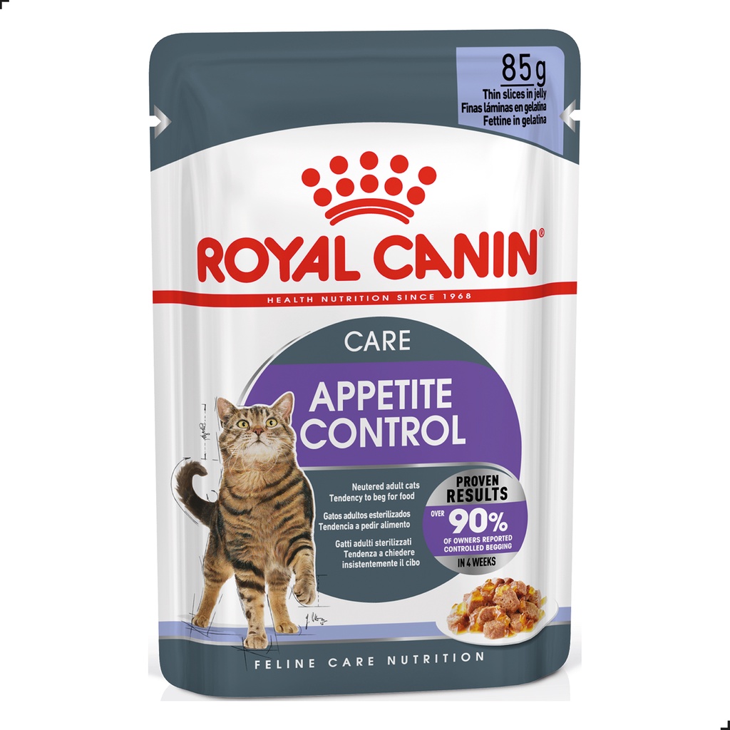 Alimento Úmido Royal Canin Gato Appetite Control Sachê 85g