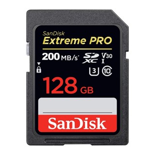 Cartão Memória Sdxc Sandisk 128gb Extreme Pro V30 200Mbs