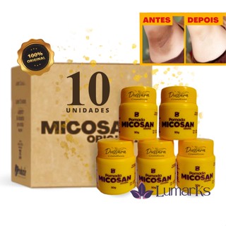 Kit Pomada Micosan [10 Pomadas] Clareadora Original Da Fábrica