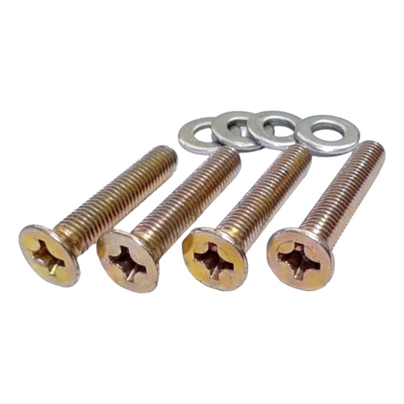 Kit 4 Parafusos M8 45mm Suporte TV Samsung UHD 4H 50 55 65 75 em Oferta na Shopee