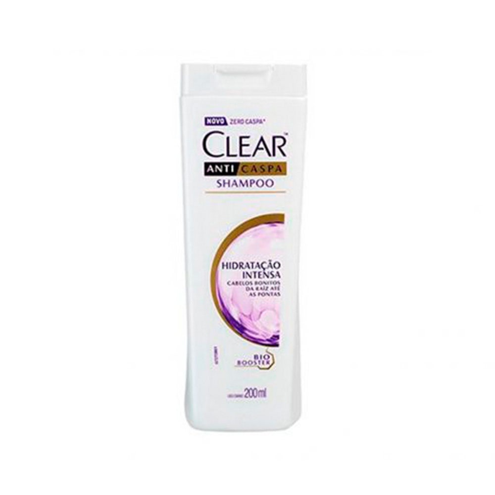 Shampoo Anticaspa Clear Hidratação Intensa 200ml em Oferta na Shopee