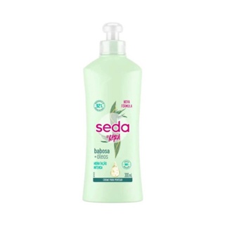 Creme Para Pentear Seda Babosa Mais Óleos 300ml em Oferta na Shopee