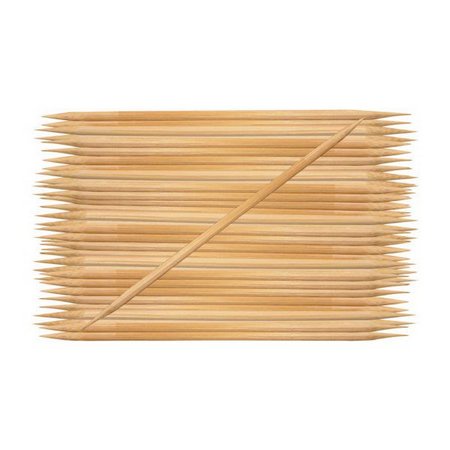 Palito de Bambu Duas Pontas para Cutículas  - 100 Unidades em Oferta na Shopee