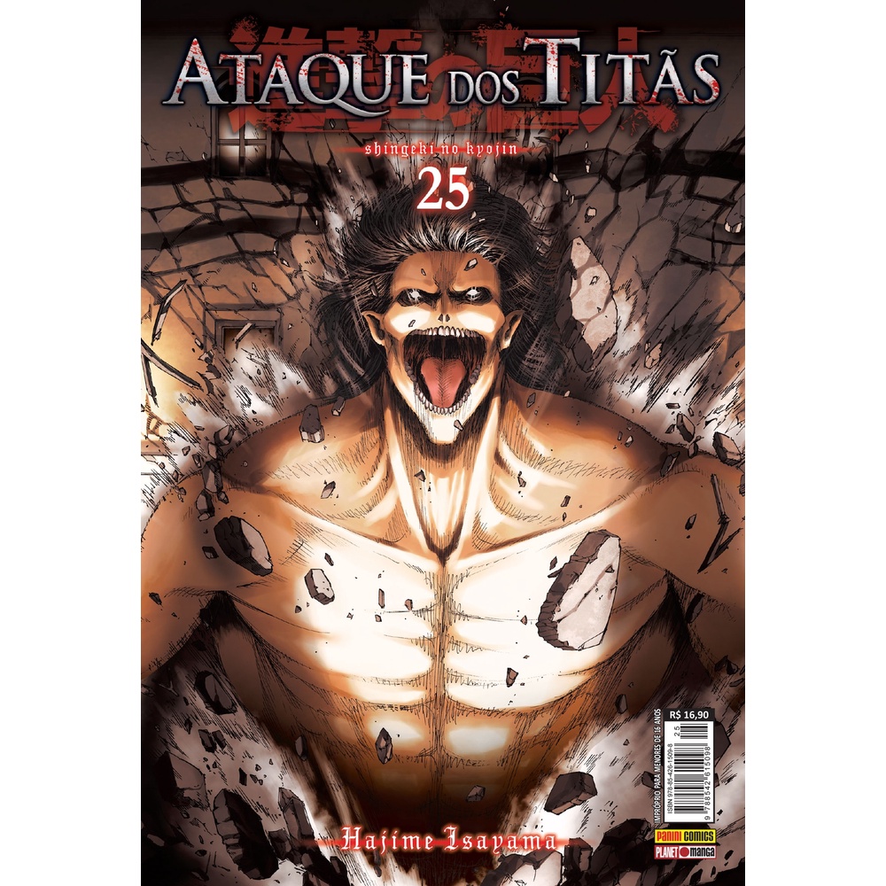 Ataque dos Titãs Vol. 25 - Panini