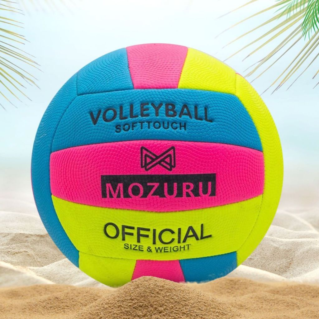 Bola Volei Soft Touch Extra Macia Quadra Praia Treino Cores Neon - Voleibol