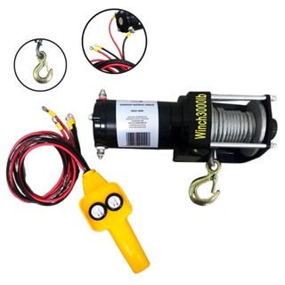 Guincho Elétrico com Cabo 6m 3000LBS 1361kg IMPORTWAY em Oferta na Shopee