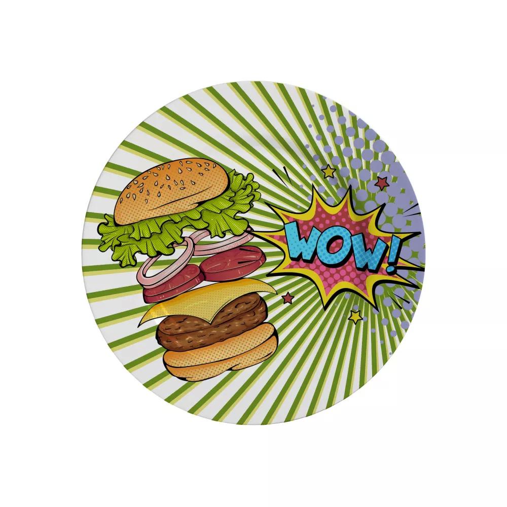 Conjunto com 6 Pratos de Sobremesa Burger Collection C Ø21cm