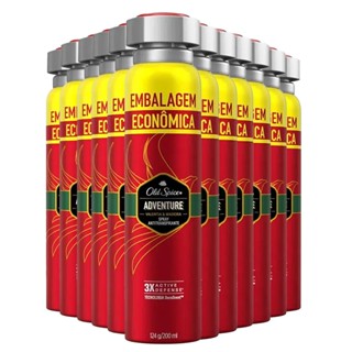 Kit Desodorante Aerosol Old Spice Adventure 200ml - 12 Unidades