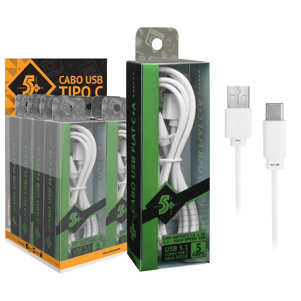 Cabo Usb Tipo C 3.1 - Ultra Rápido Turbo Fast - Original 5+