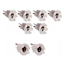 Kit Soquete 1 Polo E 2 Polos Adaptacao Lanterna Margarida