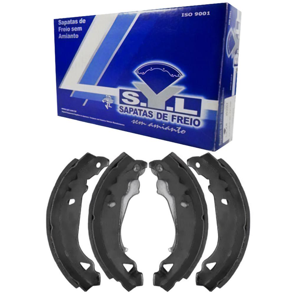 Sapata Lona Freio Renault Clio Logan Sandero Traseira S.Y.L - Spare Parts and Accessories for Vehicles