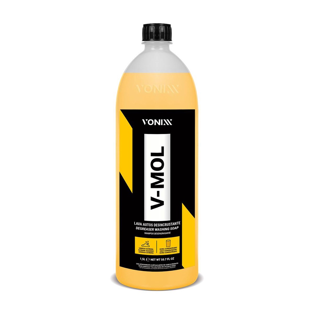 V-Mol Lava Autos Desincrustante Shampoo Limpeza Pesada