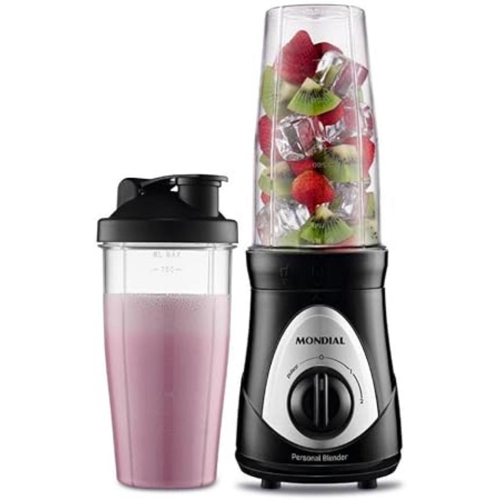 Liquidificador Portátil Mondial Personal Blender DG01 750 mL