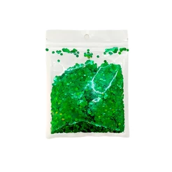 Confete Hexagonal Holográfico - Verde - 15g - 1 unidade - Rizzo