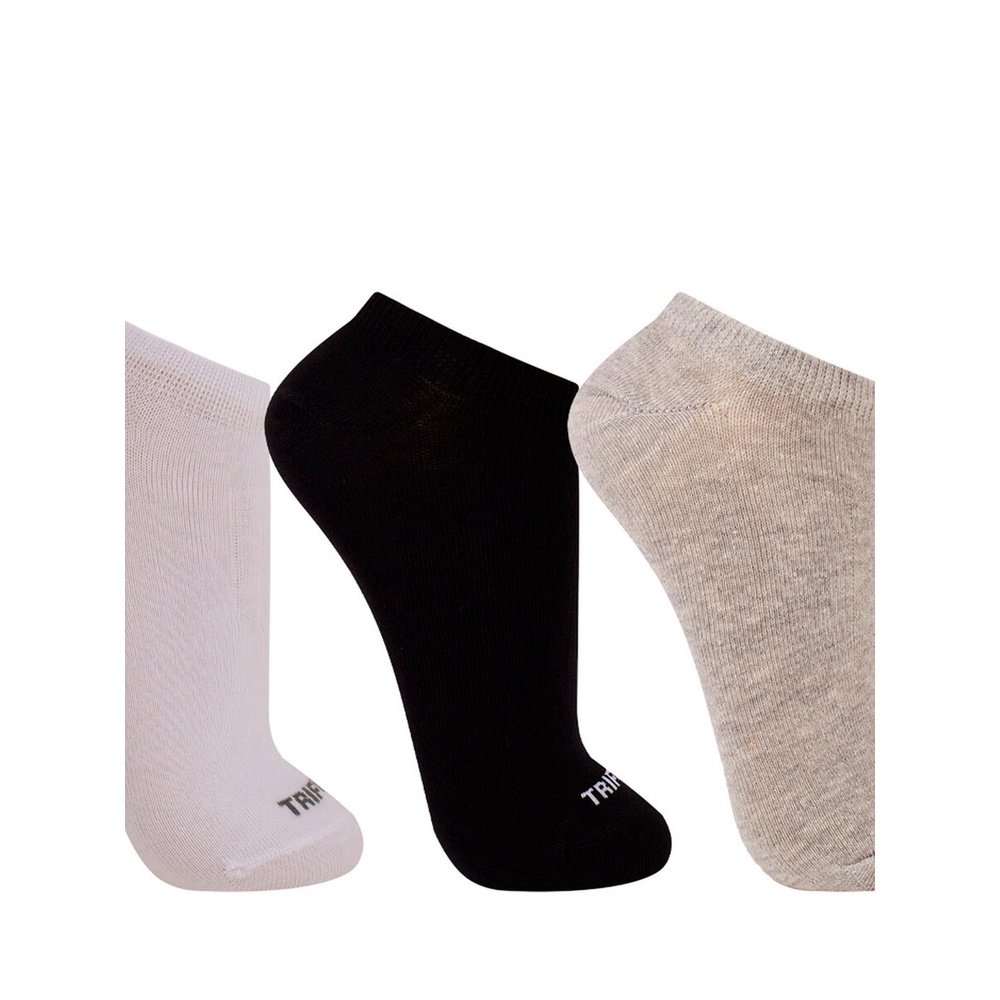 Kit com 3 Meias Esportivas Cano Curto 6227