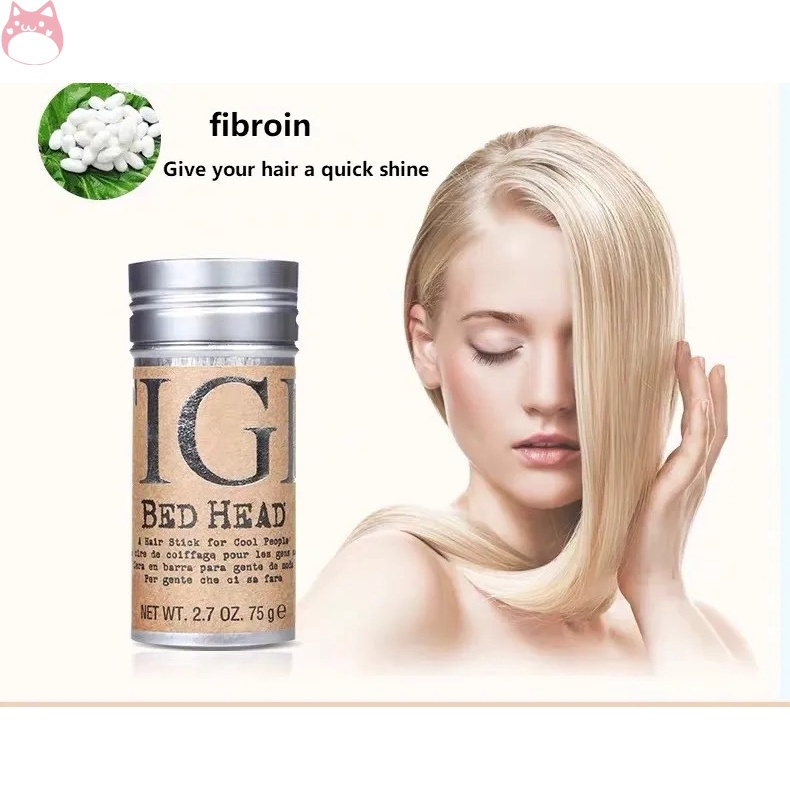 Bálsamo Para Cabelos Quebrados Feminino Maquiagem Em Bastão De Cera Menina Pequena Pomada Acabamento Anti-Frizz Styling HGF