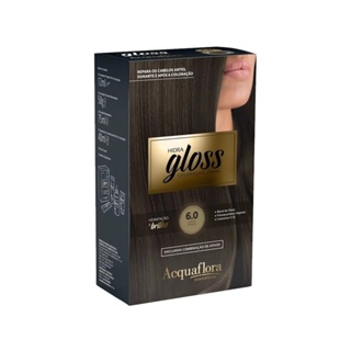 Tintura Acquaflora Hidra Gloss 60 Louro Escuro em Oferta na Shopee