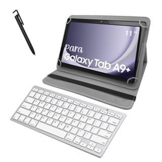 Capa Com Teclado Para Galaxy Tab A9 Plus X210 / X215 + Pelicula de Vidro