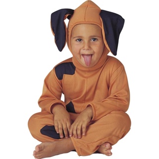 Fantasia De Cachorro Infantil Macacão Com Capuz Unissex
 em Oferta na Shopee