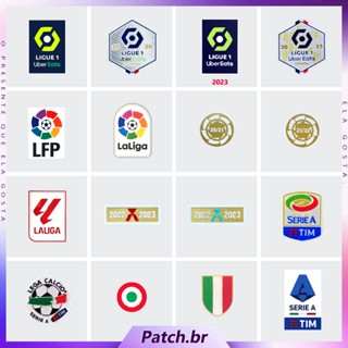 Real Madrid Crachá de futebol Barcelona [LaLiga Patch] Patch de futebol Juventus [Ligue Patch] Inter Milan Patch de honra PSG