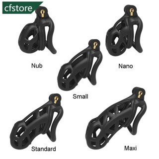 CFSTORE Resina Dispositivo De Castidade Masculina Cobra Gaiola De Galo Com 4 Anel Para Pênis Correia De Fechadura Sexual Homens P4U1