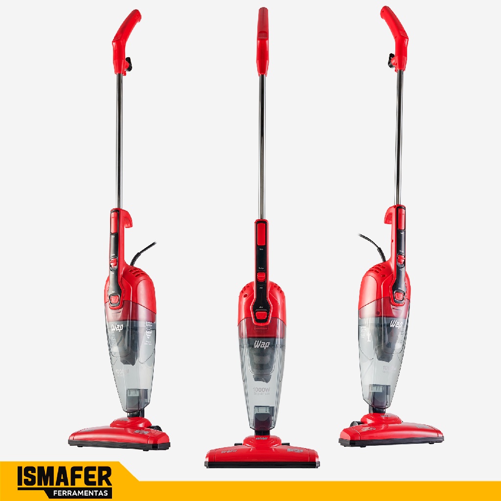 Detalhes do Aspirador De Pó Vertical 2 Em 1 Clean Speed 1000w Wap Cor Vermelho