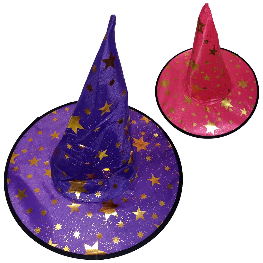 Chapeu de Bruxa Roxo - Comprar com Melhor Preço em Bonés, Chapéus e Toucas