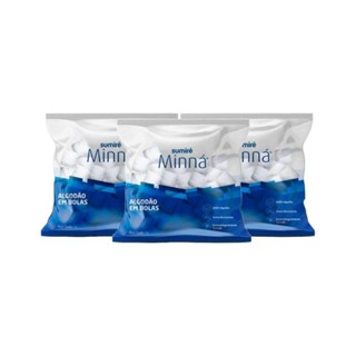 Kit Algodão Minná Bola 50g (3 unidades)