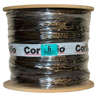 Cabo Rigido 7 Pernas Hepr Corfio 6mmx100m Rolo 1KV Preto em Oferta na Shopee