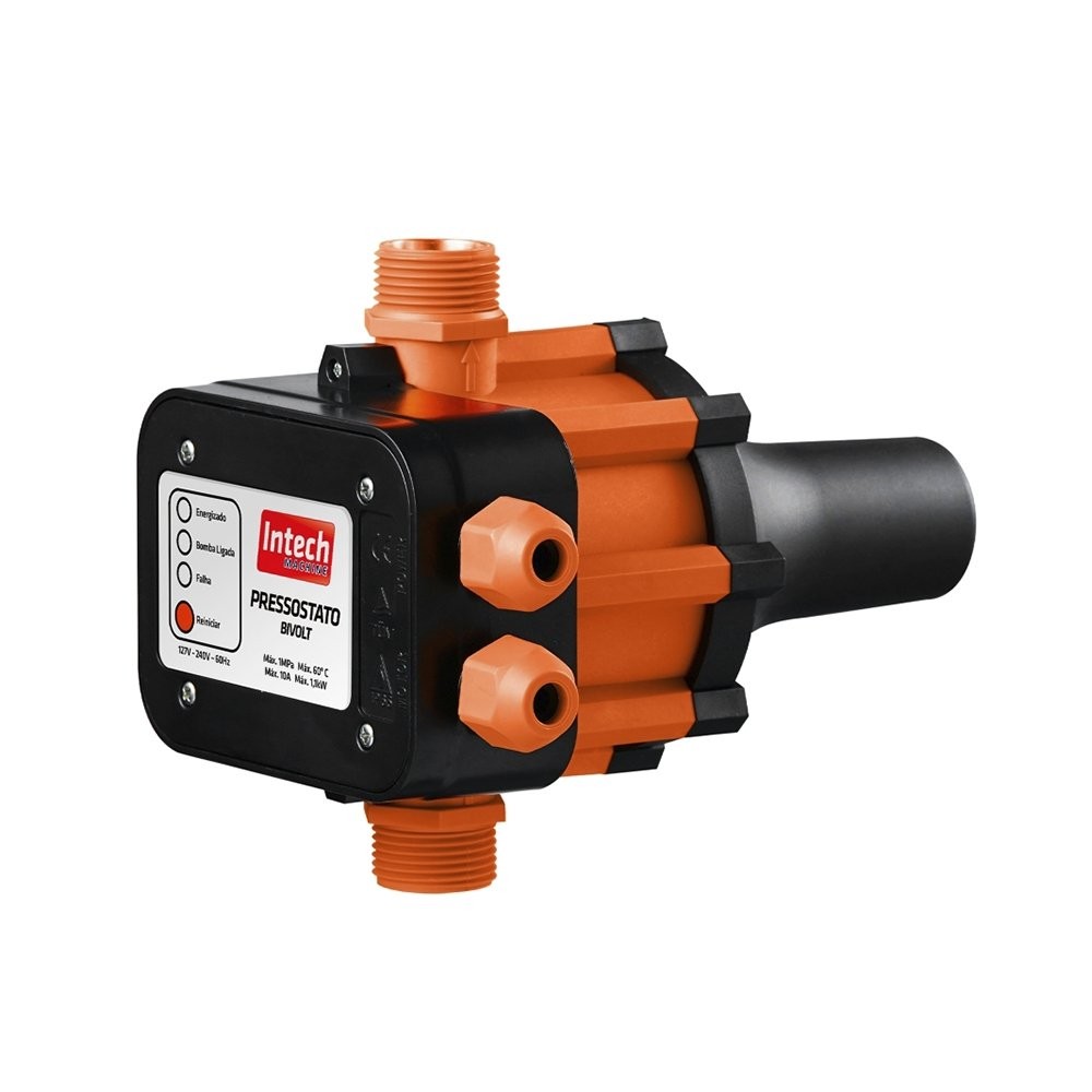 Pressostato Intech Mahine BPR10 1100W Bivolt em Oferta na Shopee