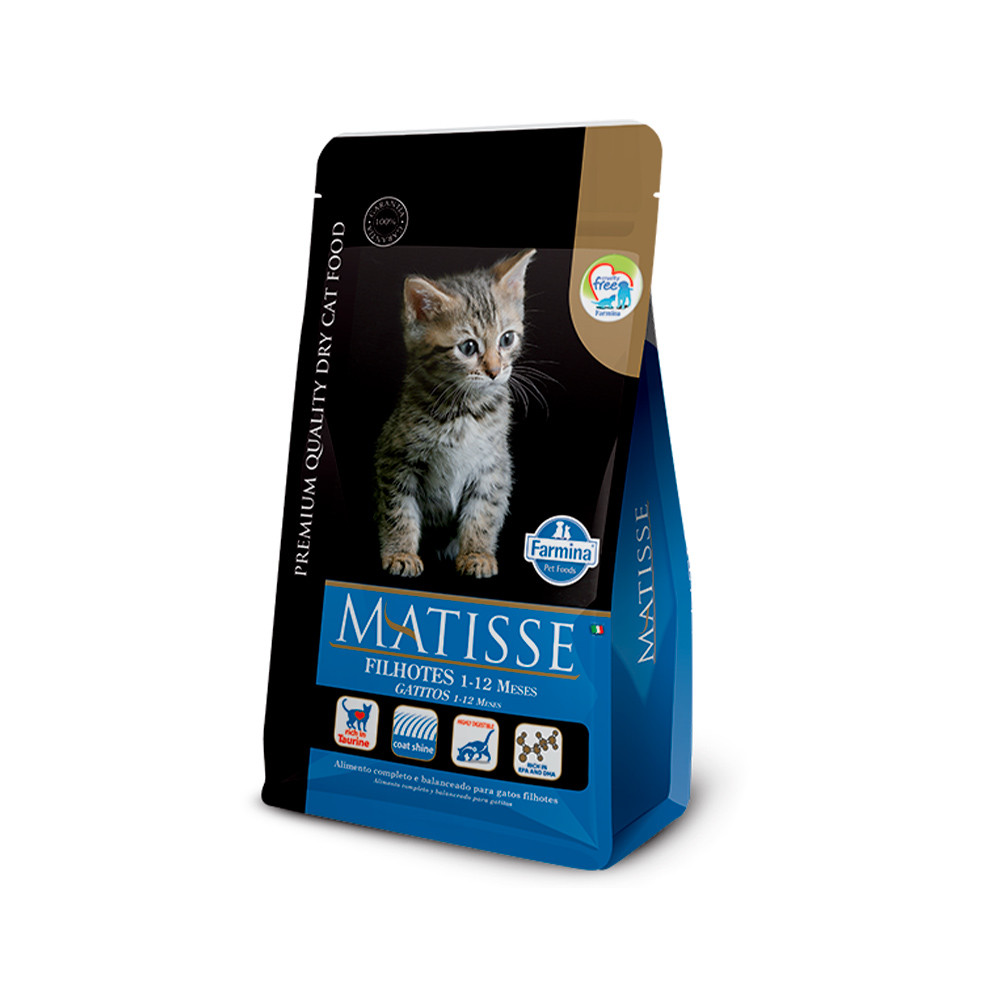 RAÇÃO PARA GATOS FILHOTE MATISSE 7,5KG FARMINA