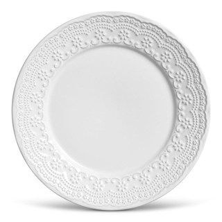 Porto Brasil Conjunto Com 6 Pratos Raso Madeleine Branco Ø26Cm em Oferta na Shopee
