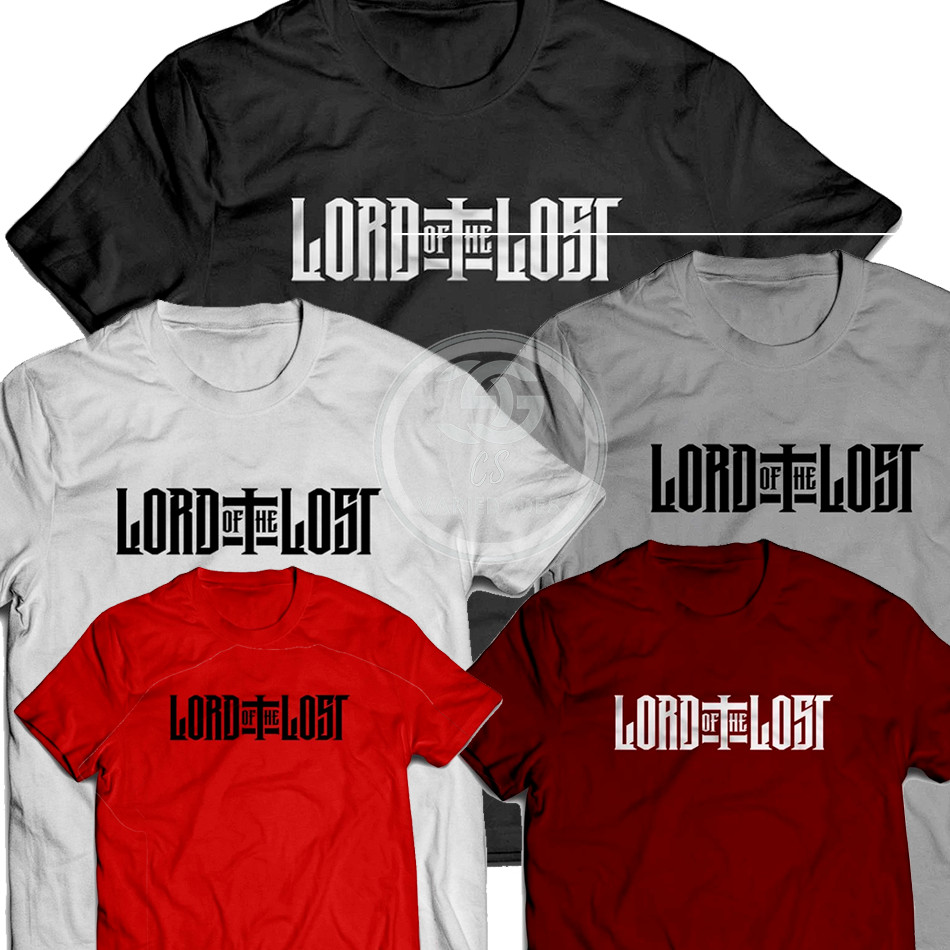Camiseta Lord Of The Lost Camisa Banda Gothic Metal Rock Camiseta 100% Algodão 30.1 Malha Penteada - Envio rapido - WL