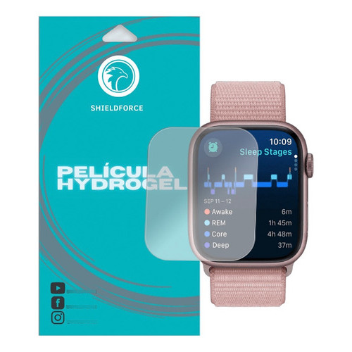 Película Apple Watch Serie 9 41mm Shieldforce [3x Tela]