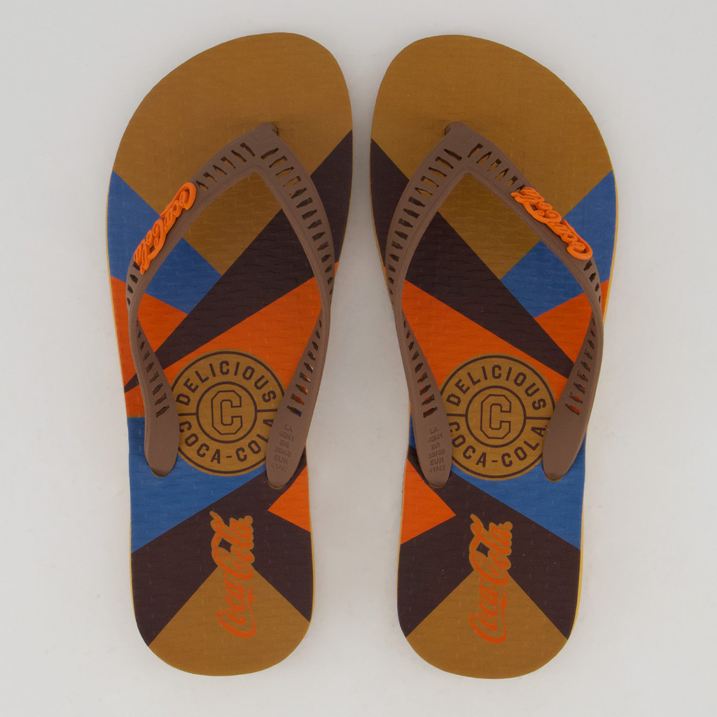Chinelo Coca Cola Riley Marrom - Women Shoes