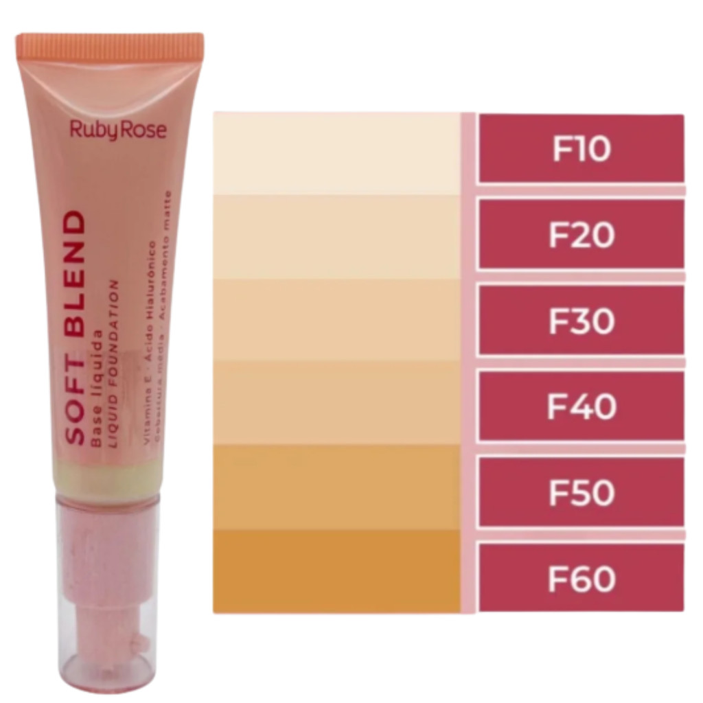 SOFT BLEND BASE LIQUIDA F70 HBM301-7 - RUBYROSE