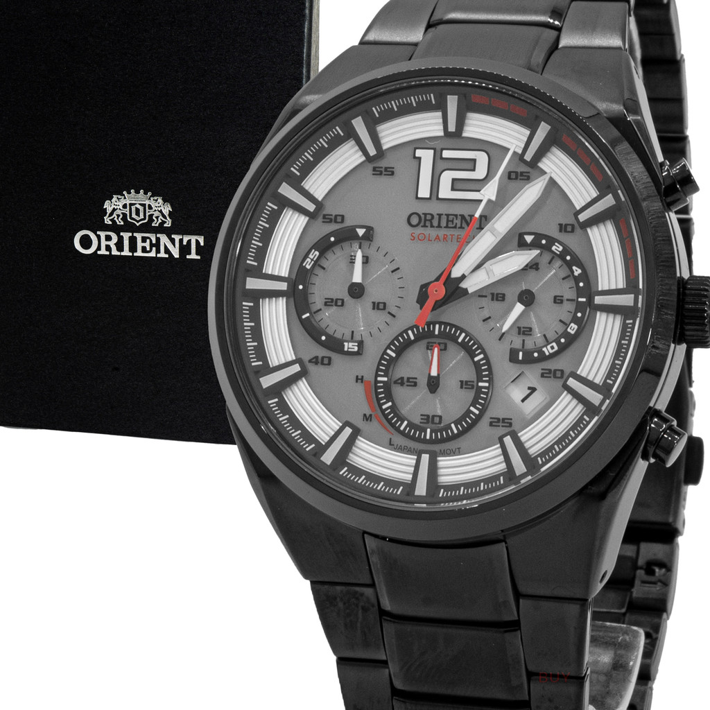 Relogio Masculino Orient Aço Inoxidavel Preto Resistente a Agua Original Garantia MPSSC031G2PX