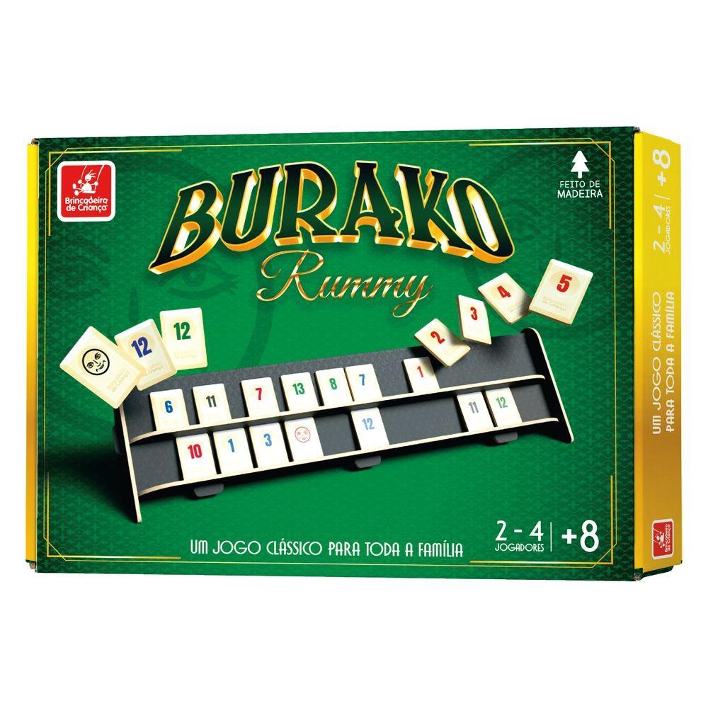 Jogo Burako Rummy - Brincadeira de Criança - Hobbies & Collections
