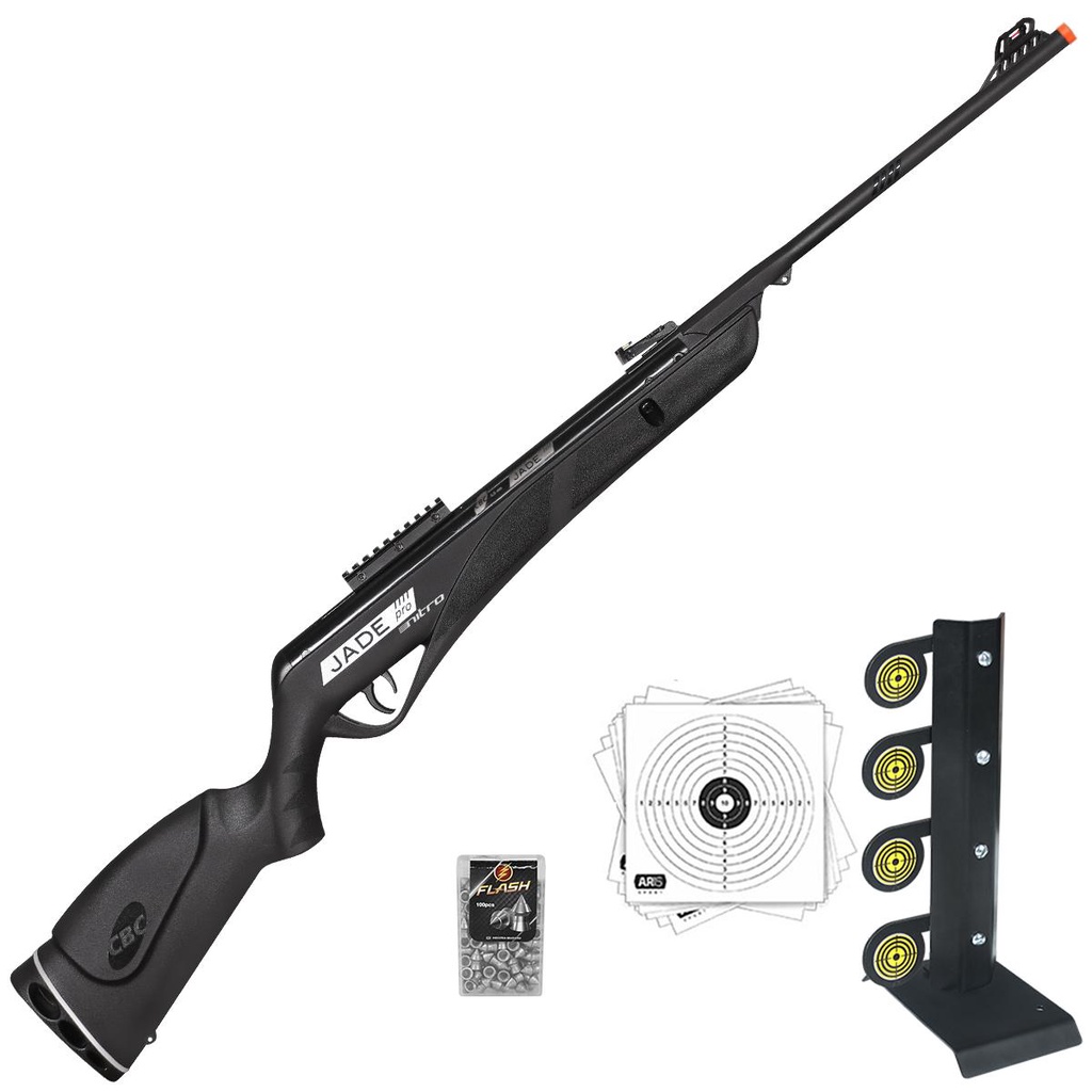 Carabina CBC Jade PRO Nitro gásram 60kg + Alvo Full Metal