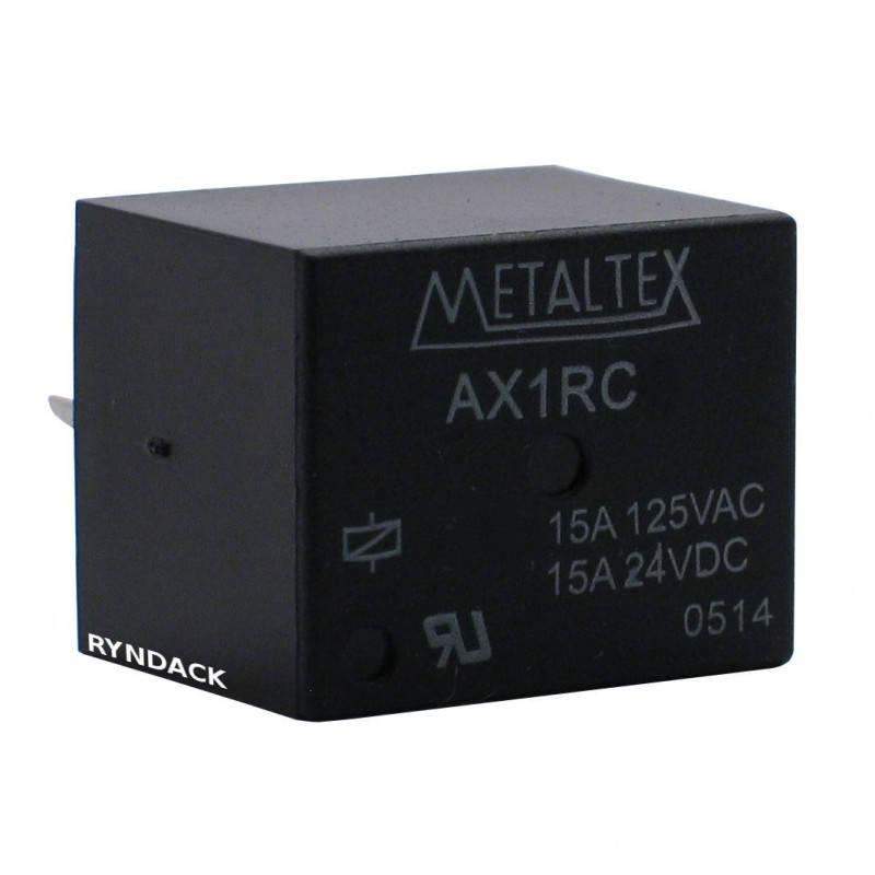 Kit 10 Rele Metaltex AX1RC3 24V 15A 1 Contato Reversível