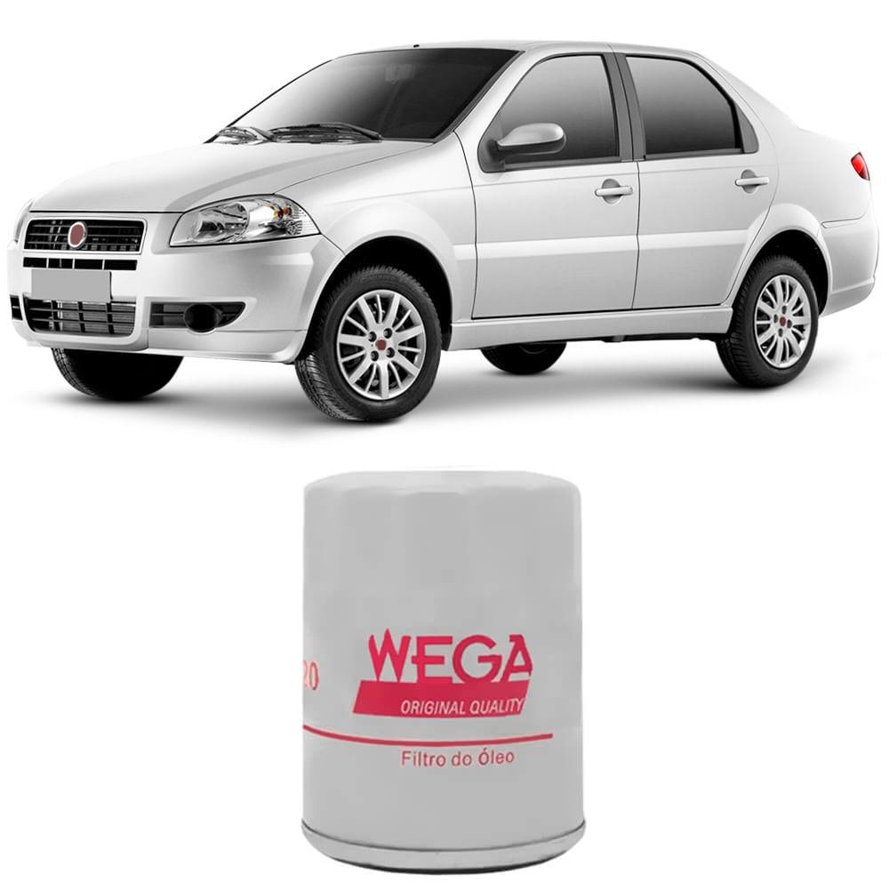 Filtro Óleo Fiat Siena 1.0 1.3 1.4 1.6 2001 A 2012 Wega em Oferta na Shopee